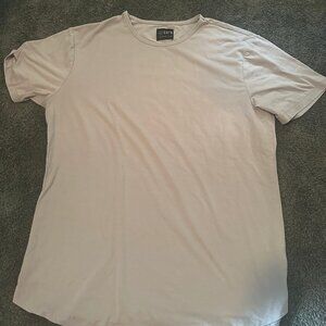 Light Purple CUTS Split Hem T-Shirt